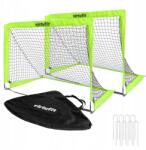  Virtufit Összecsukható Focikapu Szett, 120×90cm, zöld (VF06038)