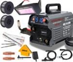 Uralmash *MEGA PACHET* Aparat de sudura tip Invertor cu sarma 510A, + *x2 sarma 1.0mm, x2 electrozi 2.5mm, Ochelari automati, magnet* MMA/MIG/MAG/TIG *CABLU SUDURA 2M*, afisaj digital, ventilat, URAL MASH IGBT