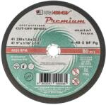 PREMIUM Диск за рязане на метал и неръждаема стомана Premium - 230 x 1, 6 x 22, 2 мм (73741)
