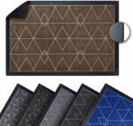 Relaxdays Asquare Lábtörlő, beltéri és kültéri, barna, 40×60cm (10021031)