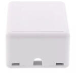 Well Priza de perete fara Keystone 1-port alba Well (LANBOX-SM-1P-WL) - pretexpert