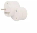 Pawbol D. 3802 Conector AC supply splitter Layout 2P Type round white 16A PAWBOL (PD.3802) - pretexpert