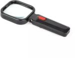 KEMOT Lupa mana 80x80mm 3D 4x LED Kemot (NAR0838) - pretexpert