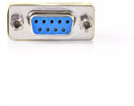 Nedis Adaptor D-SUB serial RS232 9 pini mama - 9 pini mama metal Nedis (CCGP52810ME)