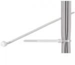 Goobay Coliere plastic de strangere cabluri 365x3.5 mm transparent interior-exterior 100buc Goobay (17063)