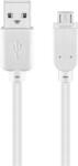 Goobay Cablu USB 2.0 A tata - micro USB 2.0 B tata 3m Goobay 96194 (96194) - pretexpert