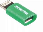 Valueline Adaptor USB Lightning tata - micro USB mama verde Valueline (VLMP39901G) - pretexpert