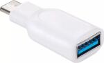 Goobay Adaptor USB 3.0 A mama - USB Type C tata alb Goobay (66262) - pretexpert
