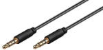 Goobay Cablu 4 pini 3.5 mm stereo 2m tata-tata Goobay (63830) - pretexpert