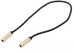 Vention Cablu prelungire audio stereo Jack 3.5 mm mama-mama 0.3m aurit negru VENTION BFABY (BFABY) - pretexpert
