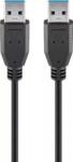 Goobay Cablu USB 3.0 5m USB A tata - USB A tata SuperSpeed 5Gbit/s negru Goobay (96117) - pretexpert