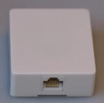  Priza retea simpla RJ45 8/8 aplicata prindere cu suruburi (TEL-0009 8/8)