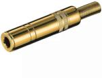 Goobay Mufa Jack 6.35 mm stereo mama metal aurit Goobay (11072) - pretexpert