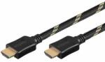 Goobay Cablu Hdmi 1.5m 2.0v Ethernet 3D manta bumbac Goobay (63805) - pretexpert