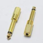  Adaptor audio aurit JACK 6.3 mm tata la 3.5 mm MONO (ADAP MONO JACK 6.3)