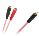 Cabletech Cablu adaptor Y RCA la 2x RCA mama 0.2m Cabletech (KPO2615) - pretexpert