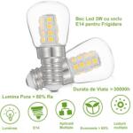  Bec E14 LED 3W pentru frigider -20C +45 230-038 (230-038)