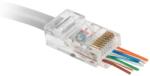Delight Mufa tata modulara Pass Through 8P8C CAT5e UTP RJ45 neecranata Delight (05223PT) - pretexpert