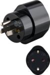 Goobay Adaptor de retea tata tip B NEMA 5-15 3pini SUA / Japonia - mama Schuko tip F CEE 7/3 250V 13A 3250W negru Goobay 45354 (45354)