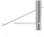 fixPOINT Bride de strangere cabluri 160x4.8mm transparent 100buc fixPoint (17064)