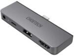 Choetech HUB USB type C - 1x HDMI + 1x USB 2.0 + USB type C PD 60W+ 1x Jack 3.5 mm Choetech HUB-M13 (HUB-M13) - pretexpert