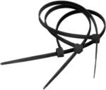  Coliere plastic 3.6mmx20cm negru 100buc (NAR0046-20)