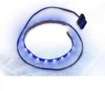 Inter-Tech Banda LED Inter-Tech albastra 30cm Molex (88885448)