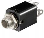 Goobay Mufa Jack audio 6.35 mm stereo mama din plastic panou Goobay (11096) - pretexpert