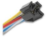 Recoy/rayex Electronics Soclu releu 5 pini 6.3mm 40A 12-24VDC cu cablu 20cm RECOY/RAYEX ELECTRONICS RS-D03 (RS-D03)