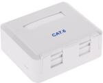  Priza dubla UTP CAT6 RJ45 8p8c (TEL0031-6)