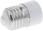  Adaptor de la soclu E27 tata la soclu E14 mama culoare alb RTV0800010 (RTV0800010)