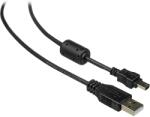 Cablu USB 2.0 A tata - mini USB tata 5 pini 1.5m negru (93623-H)
