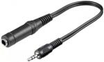 Goobay Cablu adaptor STEREO Jack 3.5 mm tata la STEREO Jack 6.35 mm mama 20cm Goobay (50470) - pretexpert