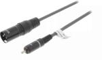 Sweex Cablu audio mono XLR 3 pini tata - RCA tata 1.5m gri Sweex (SWOP15205E15) - pretexpert