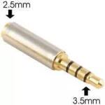  Adaptor Jack 4 pini 3.5 mm tata la 4 pini 2.5 mm mama (028-004)
