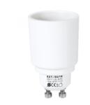 Somogyi Elektronic Adaptor soclu E14 mama la mufa GU10 tata 60W 0.3A alb HOME (E27/GU10)