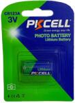 PKCELL Baterie PKCELL CR123A 3V Lithium 1500mAh (614) (CR123A-PKCELL) - pretexpert Baterii de unica folosinta