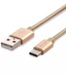V-TAC Cablu USB TYPE C 1m auriu 2.4A PLATINUM EDITION V-Tac SKU-8493 (SKU-8493) - pretexpert