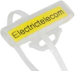 SapiSelco Eticheta 10x35mm cu capac transparent si suport prindere 1buc 062 129 111035 SapiSelco Italy (062 129 111035)
