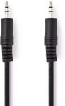 Nedis Cablu audio Jack Stereo 3.5 mm tata - 3.5 mm tata 1.5m Nedis (CAGP22000BK15) - pretexpert