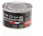 CHROME Fludor 100gr 0.8mm SN60 PB40 Flux 2% Chrome (TIN-100GR/0.8MM-CHR) - pretexpert