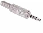  Mufa JACK 3.5 mm tata metal 4 contacte 4 pini (WTY0009)