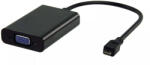 Valueline Cablu adaptor MHL micro USB 5 pini - VGA +Jack 3.5 mm 0.2m VALUELINE (VLMP39030B0.20) - pretexpert