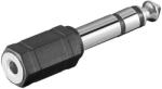 Goobay Adaptor Jack 6.35 mm stereo la Jack 3.5 mm stereo mama Goobay (11100) - pretexpert