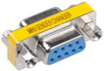 Goobay Adaptor prelungire RS232 serial DB9 mama-mama Goobay (50301)
