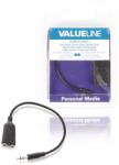 Valueline Splitter audio stereo Jack 3.5 mm tata - 2x 3.5 mm mama 0.2m Valueline (VLMB22100B02) - pretexpert