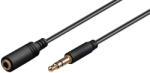 Goobay Cablu prelungitor Jack 3.5 mm tata - 3.5 mm mama 3m STEREO slim GOOBAY (97120) - pretexpert