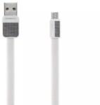 REMAX Cablu Remax Platinum Micro USB RC-044 Alb 1m (IRCABPLAMALB) - pretexpert