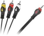  Cablu Jack 3.5 mm 4 canale A/V/Masa la 3x RCA 3m (KPO2851L-3)