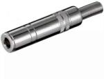 Goobay Mufa Jack 6.35 mm stereo mama metal Goobay (11071) - pretexpert